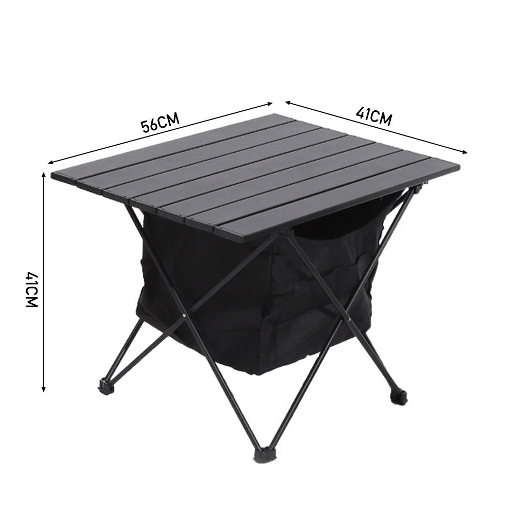 Aluminum Portable Roll Top Camp Table