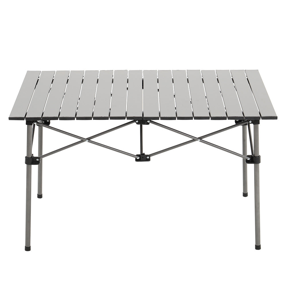 Portable Outdoor Camping Set with Foldable Table and 6 Chairs