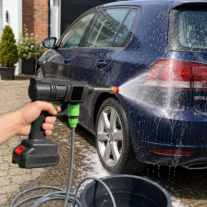 Electric Handheld Pressure Washer Cleaner with 1 Battery