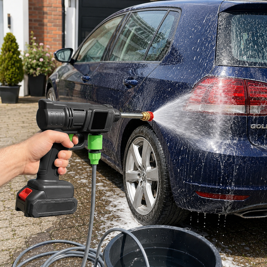 Electric Handheld Pressure Washer Cleaner with 1 Battery