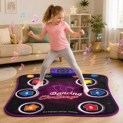 Battery-Powered bluetooth Dance Play Mat for Children