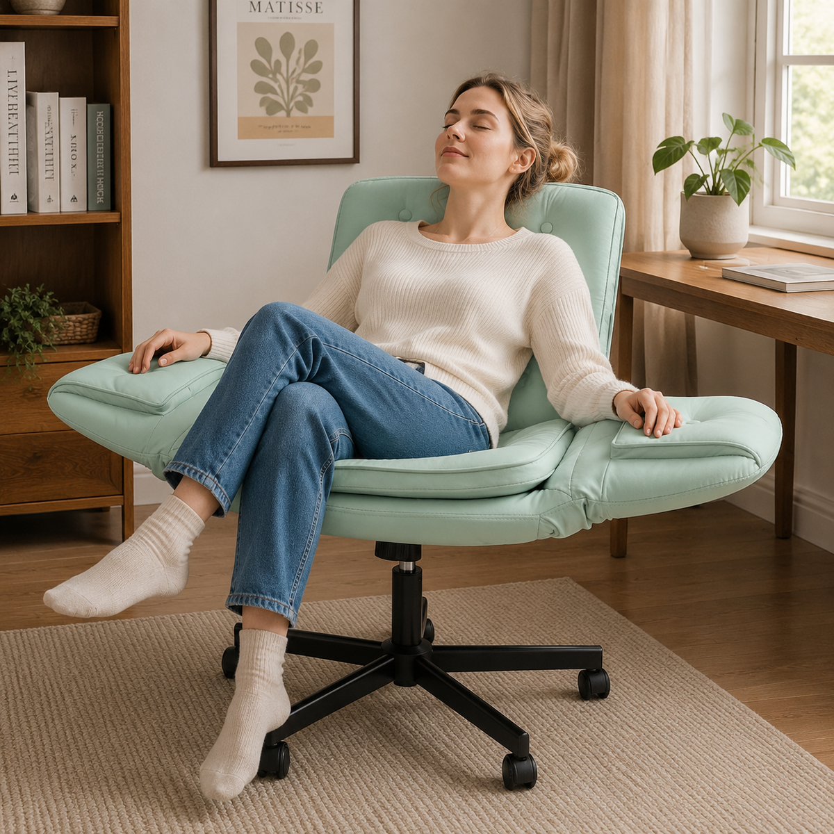 Office Chair with Scratch