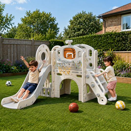 Toddler Slide and Climber Playset