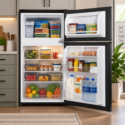 87L Under Counter Fridge Freezer
