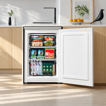 88L Freestanding Under Counter Freezer