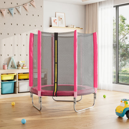 Outdoor Trampoline with Safety Cover Net