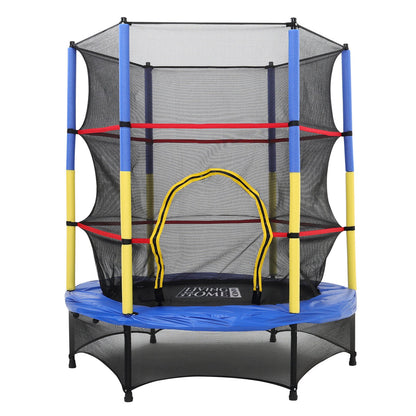 160CM Height Outdoor Kids Trampoline with Safety Net