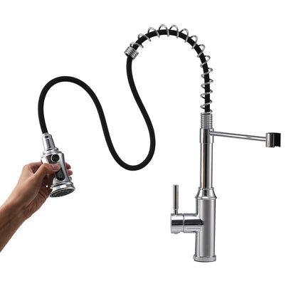 Kitchen Swivel Pulldown Faucet