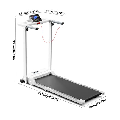 Folding Protective Indoor Treadmill