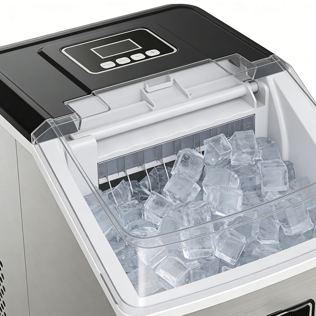 2.2L Ice Maker Machine with LCD Display and Timer