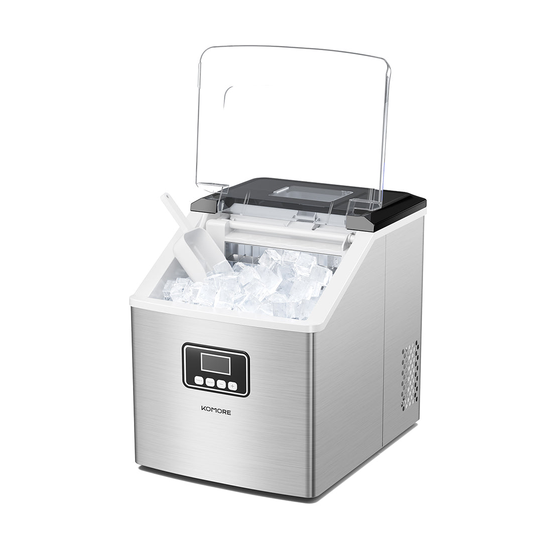 2.2L Ice Maker Machine with LCD Display and Timer