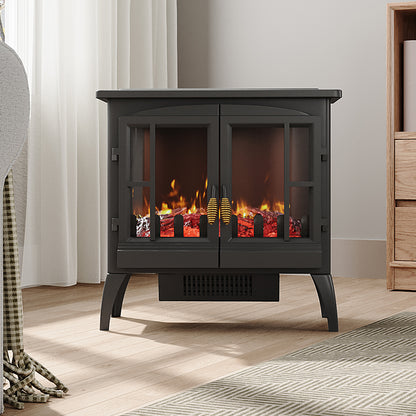 Freestanding Electric Fireplace Heater