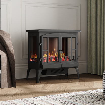 Freestanding Electric Fireplace Heater