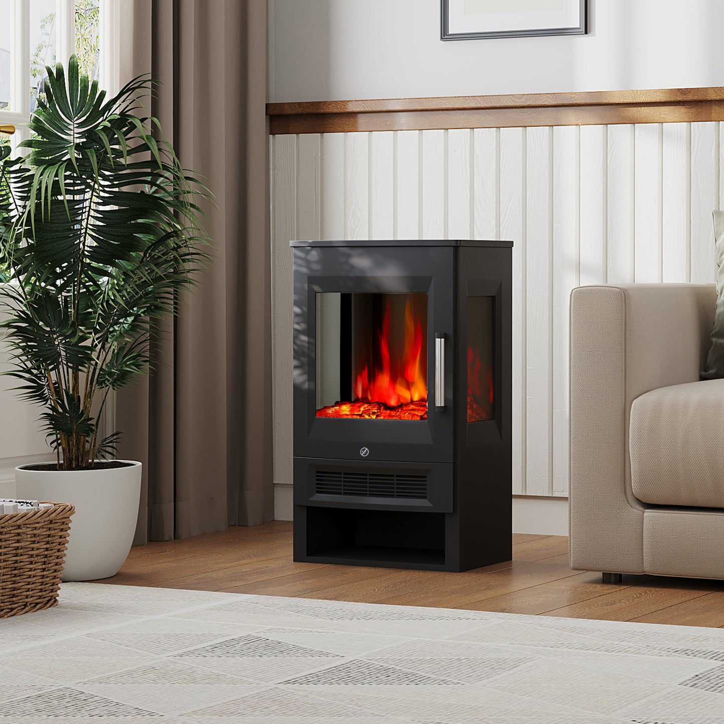 Electric Fireplace with Remote Control