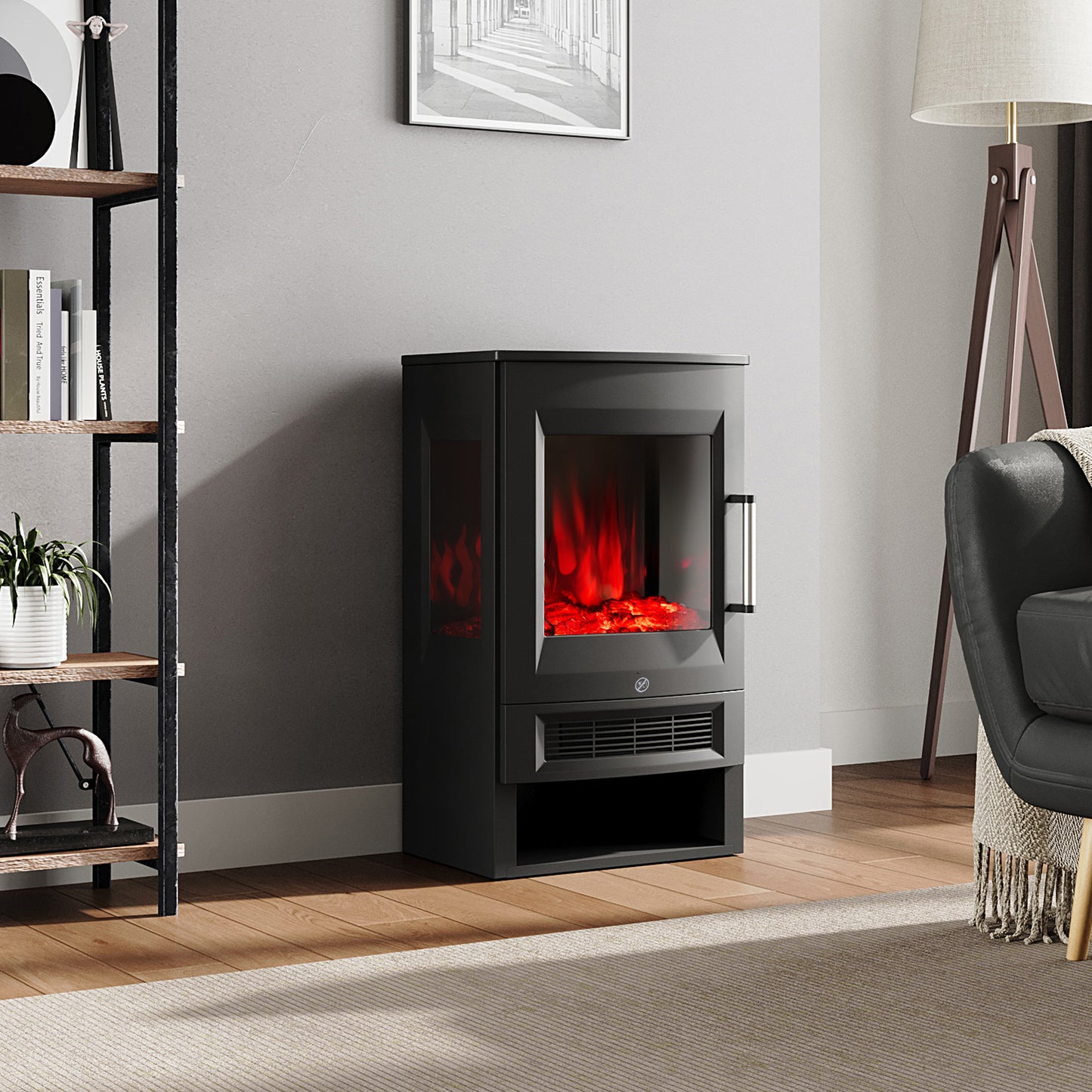 Electric Fireplace with Remote Control