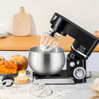 6 Speed 5L Multifunctional Household Tilt-Head Stand Mixer