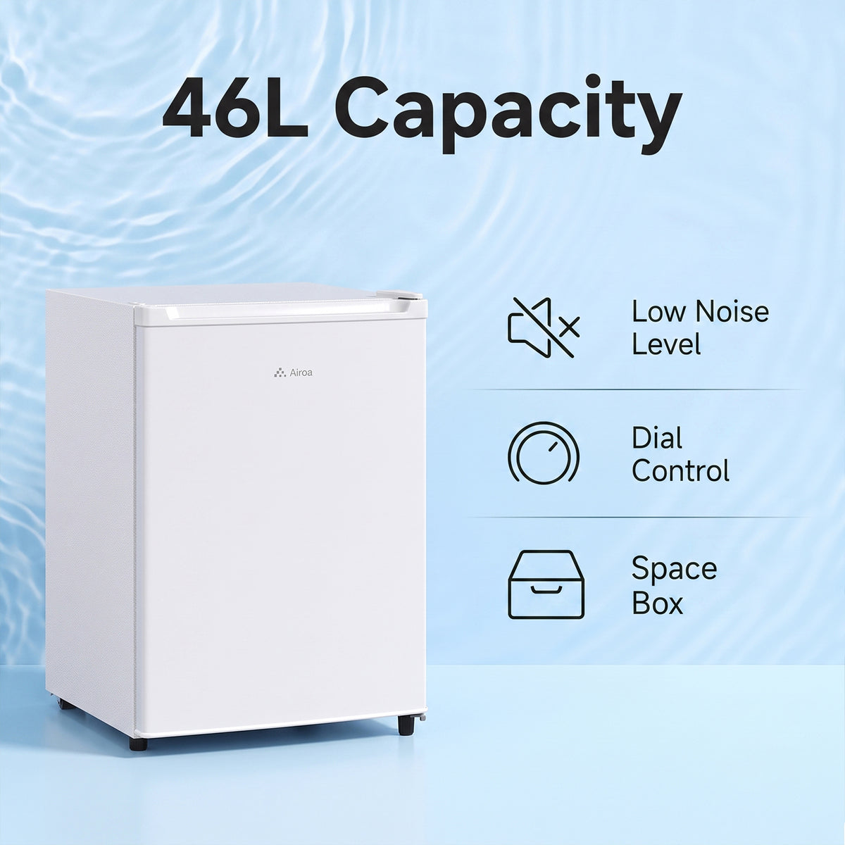 46L Freestanding Freezer with Drawer