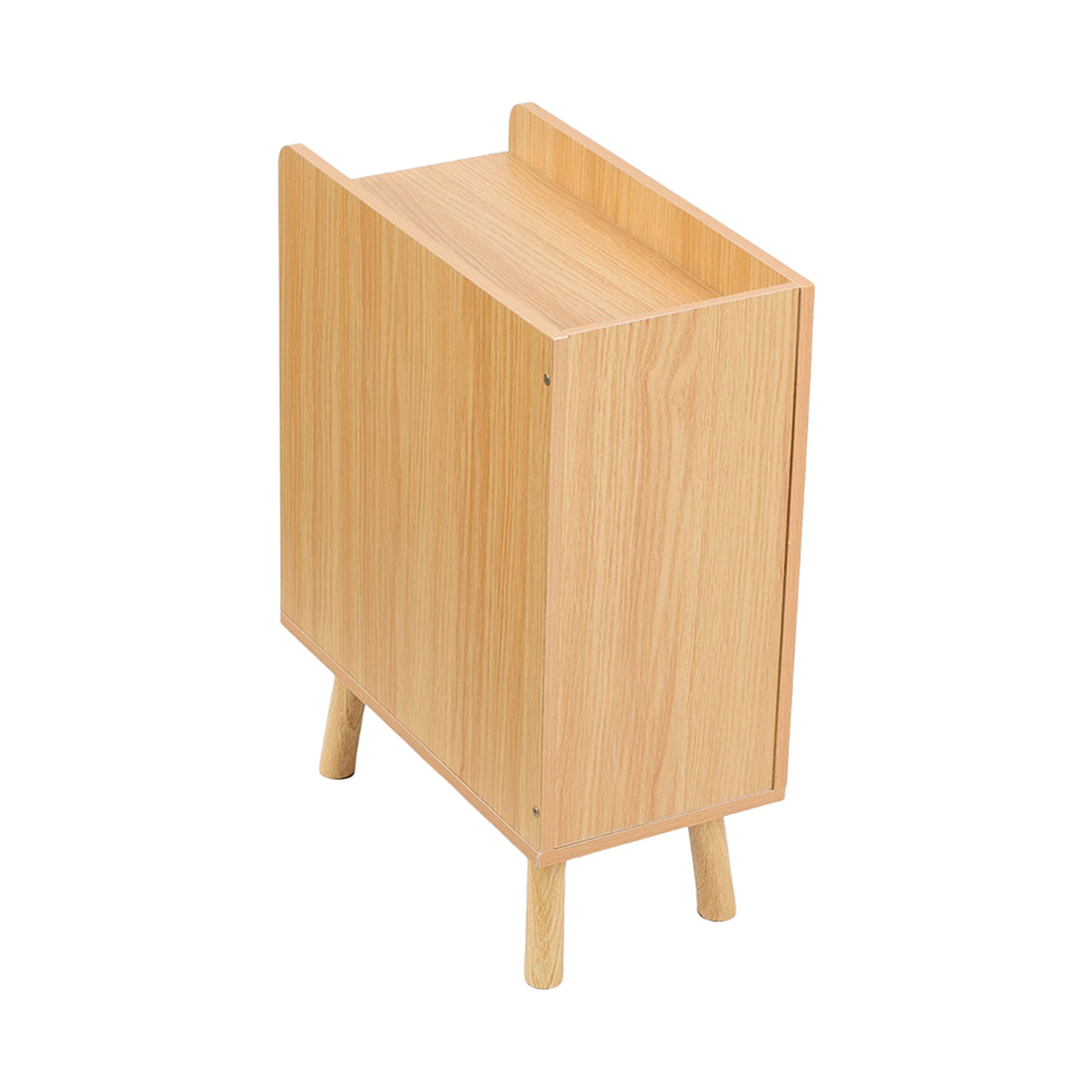 Modern MDF Bedside Table with 2 Drawers