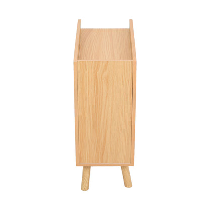 Modern MDF Bedside Table with 2 Drawers