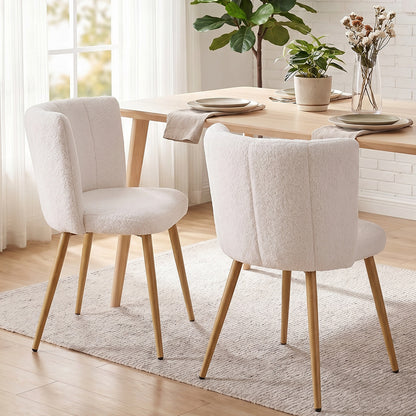 Set of 2 Upholstered Dining Chairs