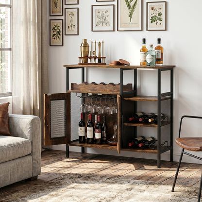 Retro Sideboard Wine Cabinet