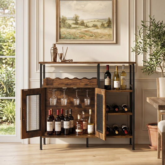 Retro Sideboard Wine Cabinet