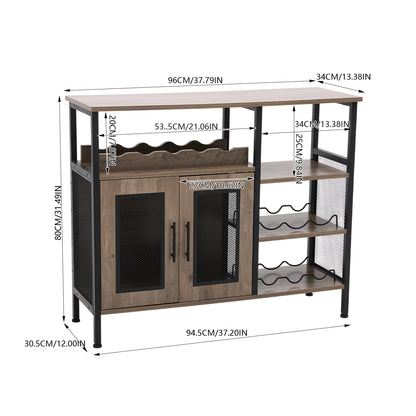Retro Sideboard Wine Cabinet