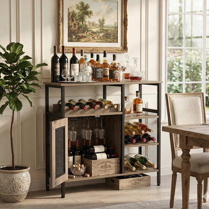 Retro Sideboard Wine Cabinet