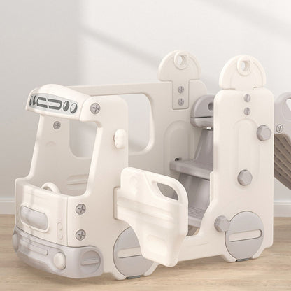 Kids Home Multi Functional Slide with Bus 2 in 1