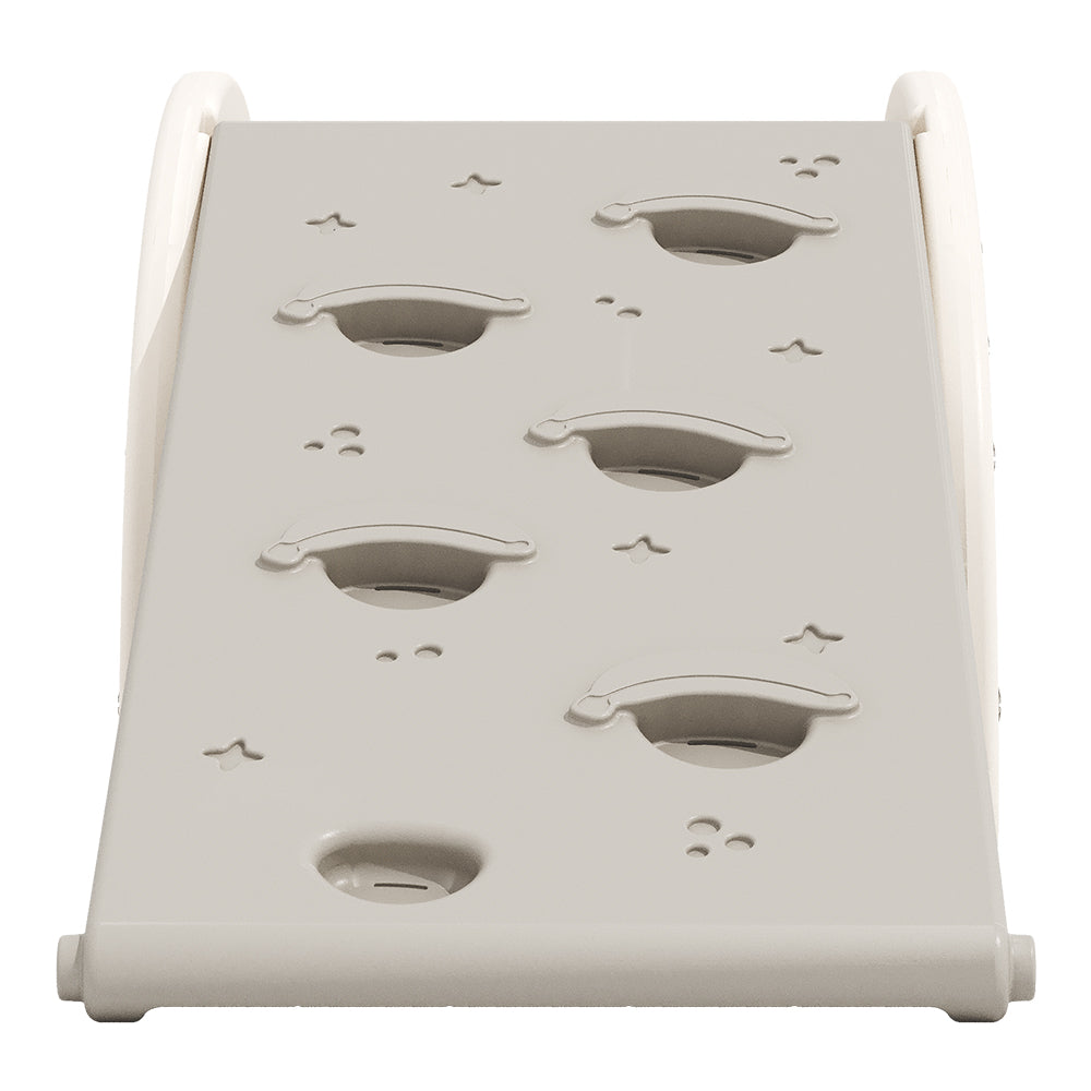 Indoor Climbing Frame Set with Two Dual-Sided Slides