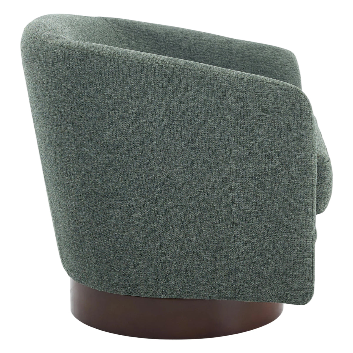 360° Swivel Upholstered Barrel Accent Chair Armchair