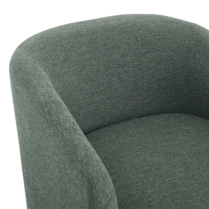 360° Swivel Upholstered Barrel Accent Chair Armchair
