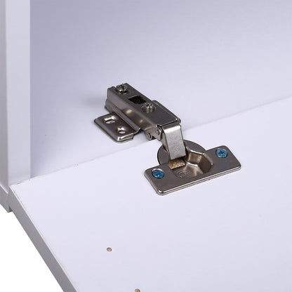 Floating TV Stand with 2 Flip-Down Drawers