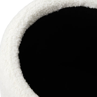 Modern Round Storage Ottoman