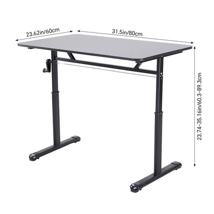 Adjustable Sit-Stand Desk for Home Office