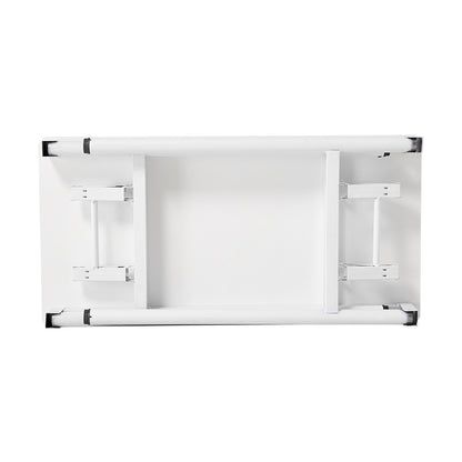 Folding Office Desk with Adjustable Foot Pads