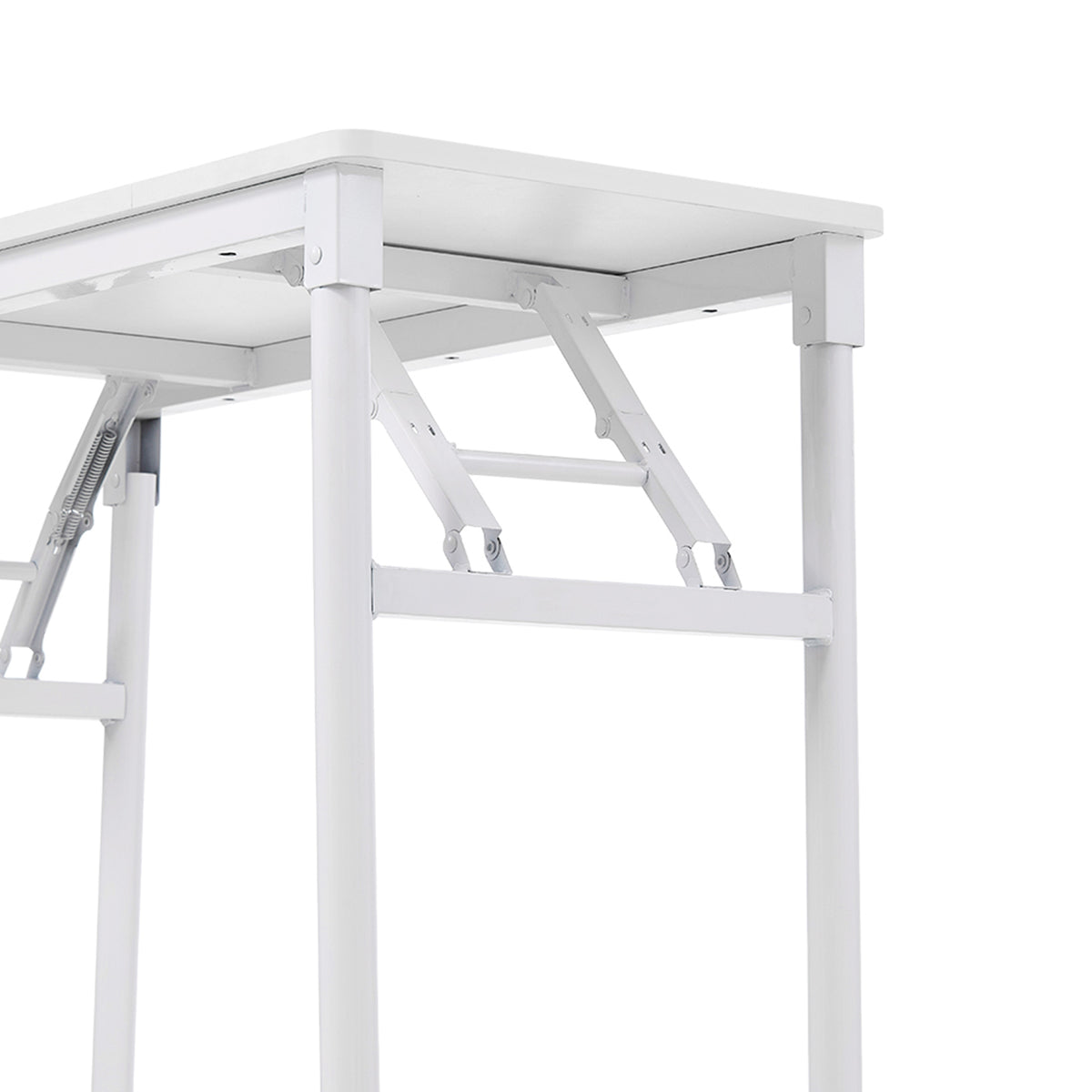 Folding Office Desk with Adjustable Foot Pads