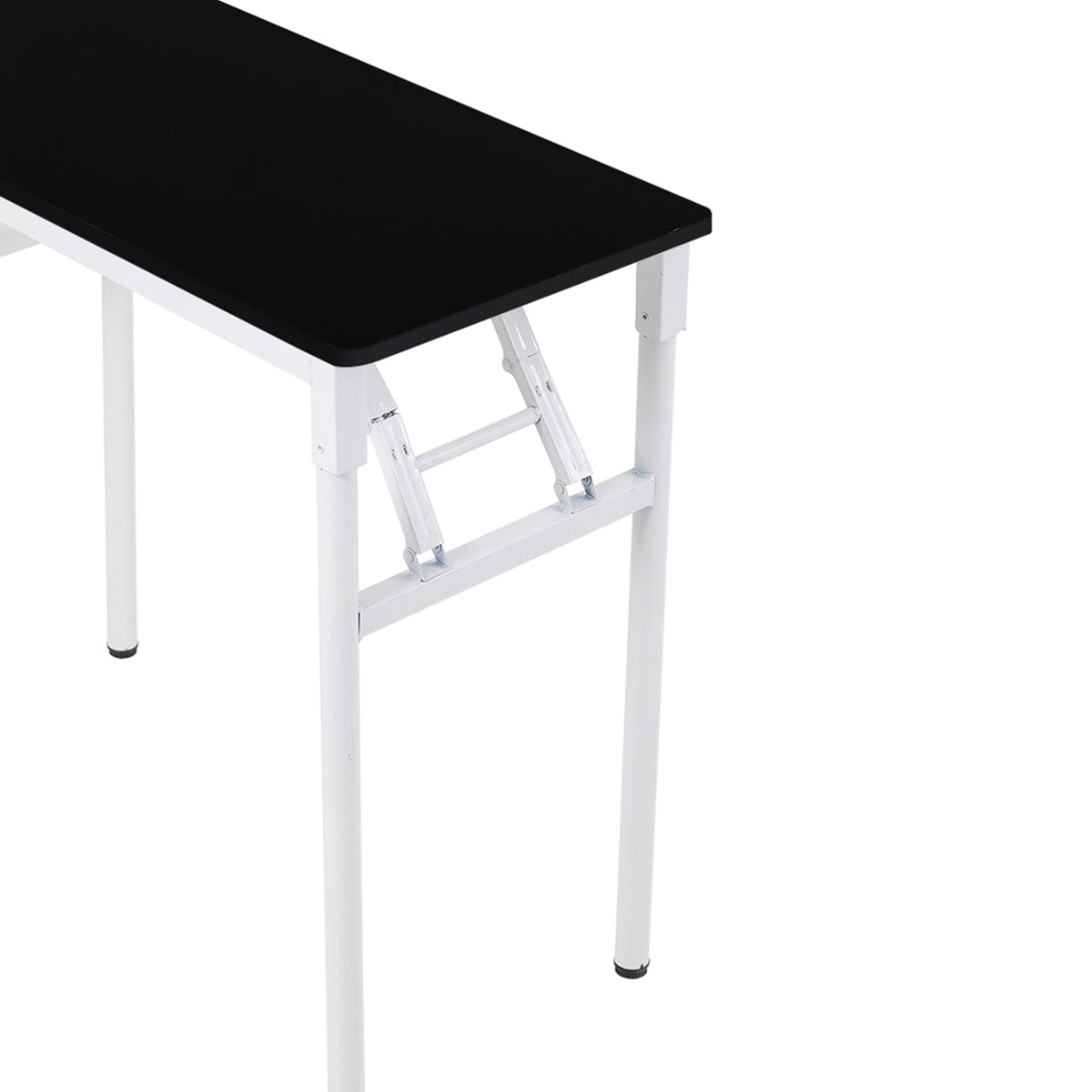 Folding Office Desk with Adjustable Foot Pads