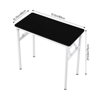 Folding Office Desk with Adjustable Foot Pads