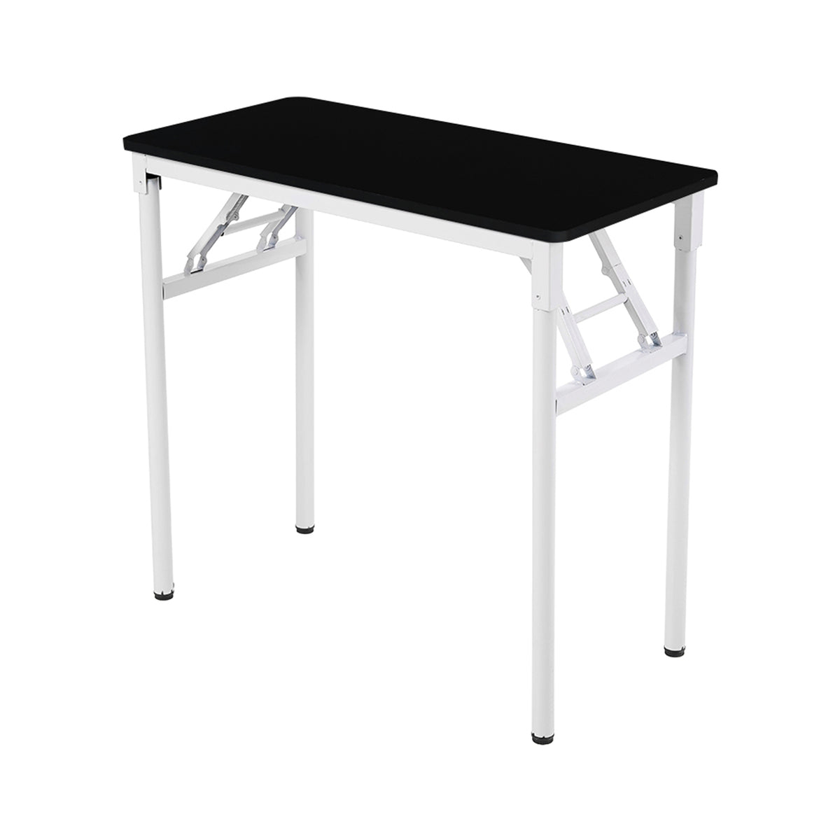 Folding Office Desk with Adjustable Foot Pads