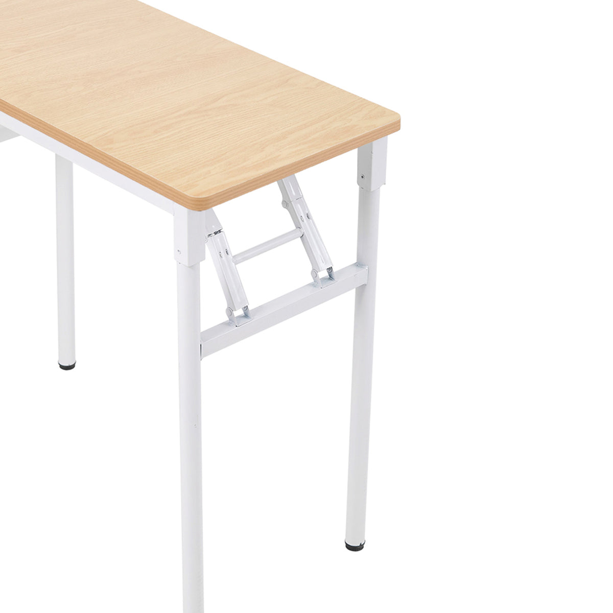 Folding Office Desk with Adjustable Foot Pads