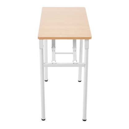 Folding Office Desk with Adjustable Foot Pads