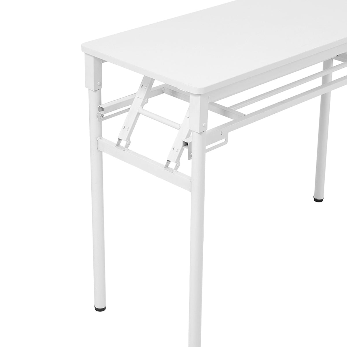 Folding Office Desk with Adjustable Foot Pads