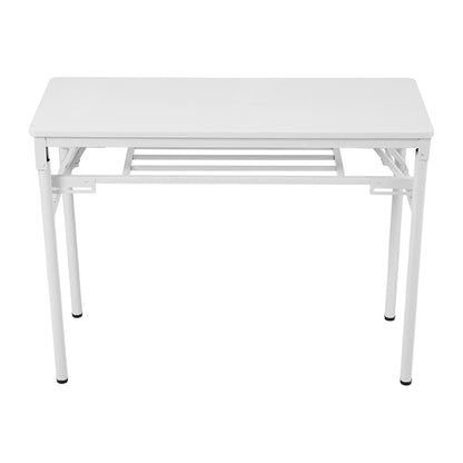 Folding Office Desk with Adjustable Foot Pads