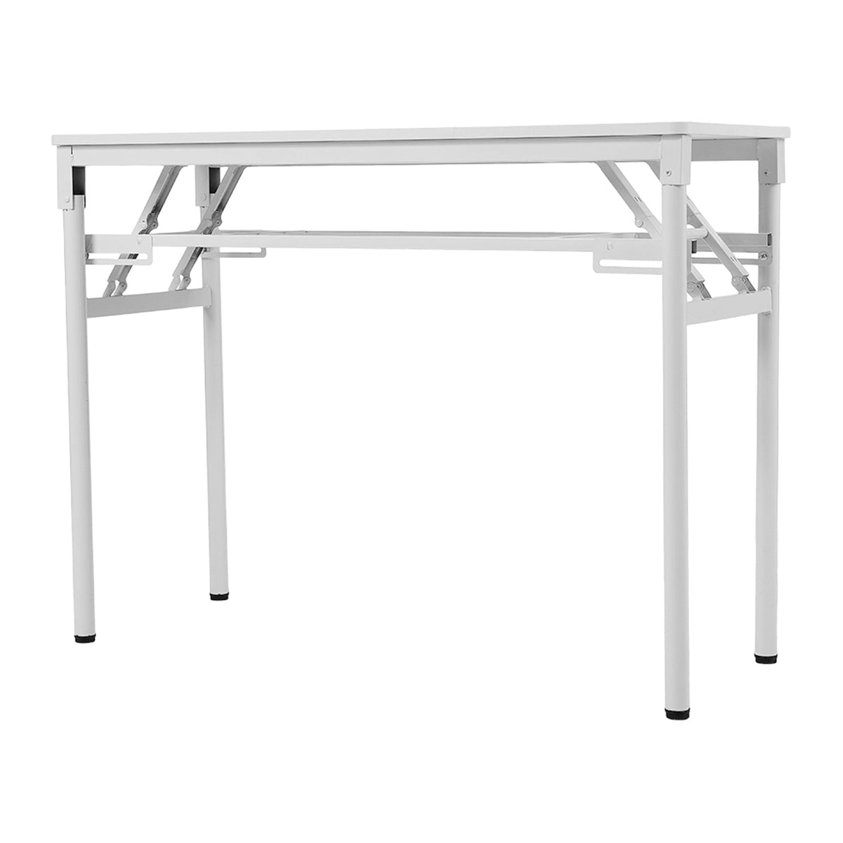 Folding Office Desk with Adjustable Foot Pads