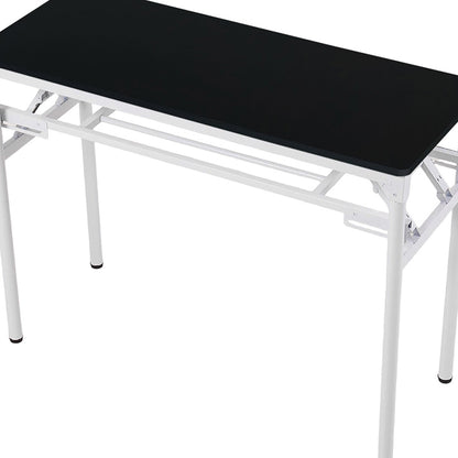 Folding Office Desk with Adjustable Foot Pads