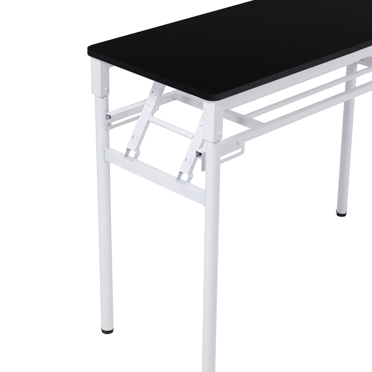 Folding Office Desk with Adjustable Foot Pads