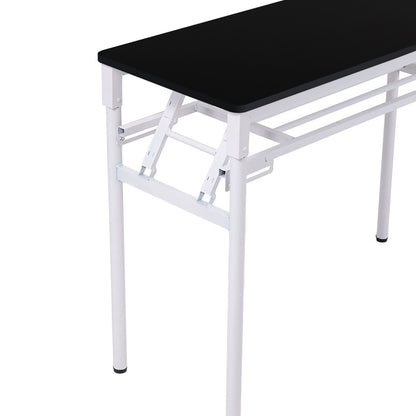 Folding Office Desk with Adjustable Foot Pads