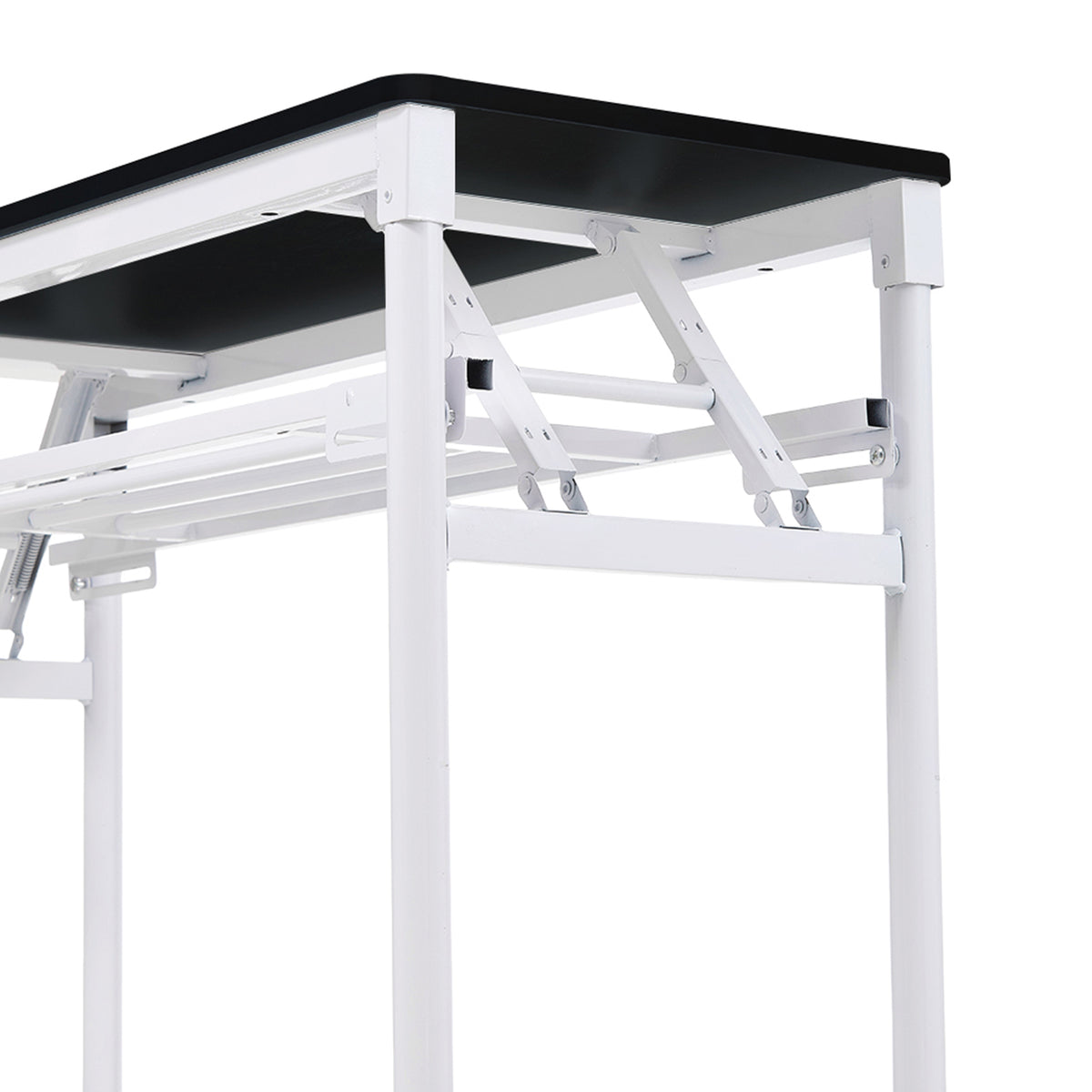 Folding Office Desk with Adjustable Foot Pads