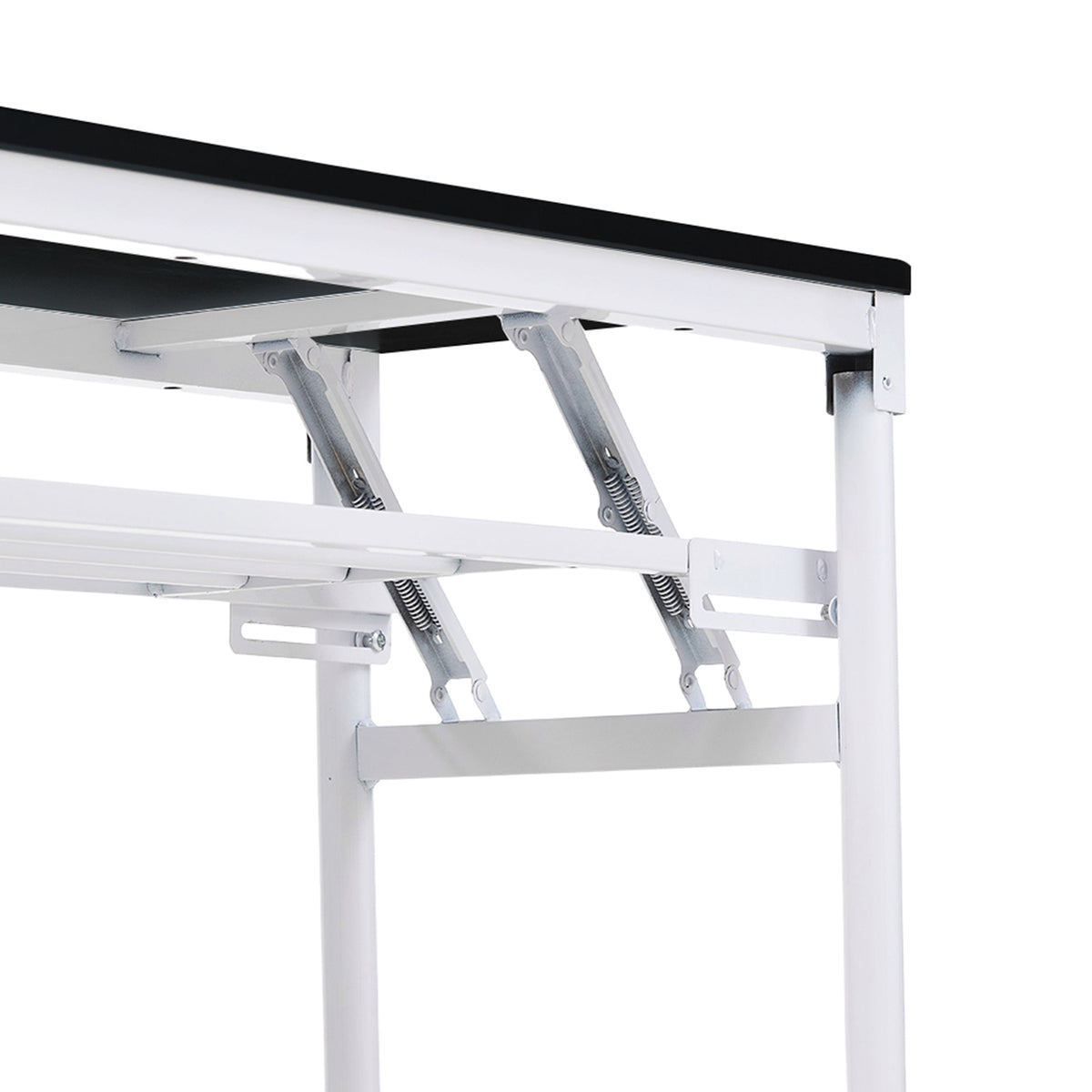 Folding Office Desk with Adjustable Foot Pads